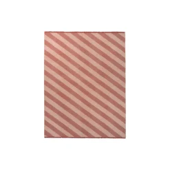 Fishbone pledd, rusty red