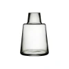 Flora vase kort hals, smoke