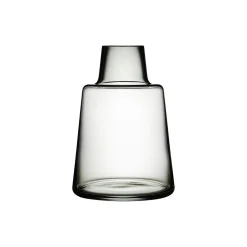 Flora vase kort hals, smoke