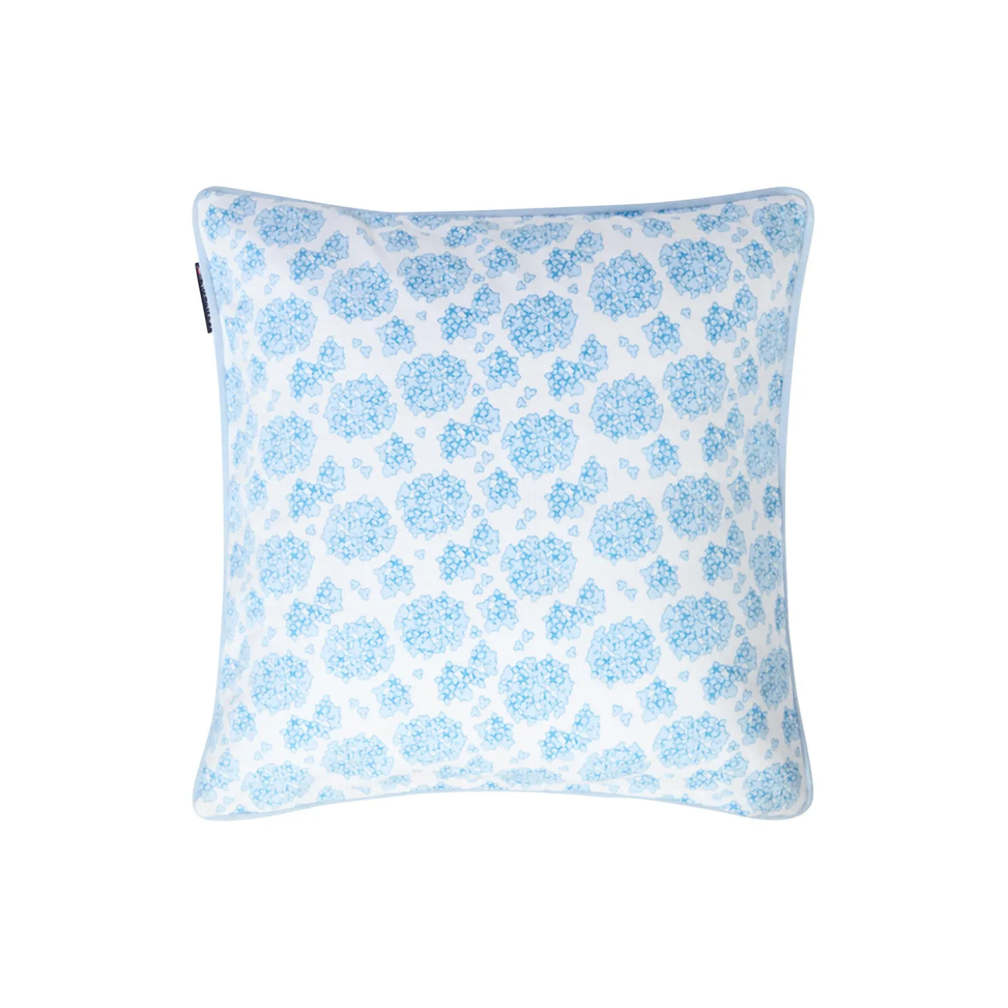 Floral Printed putetrekk, blue/white