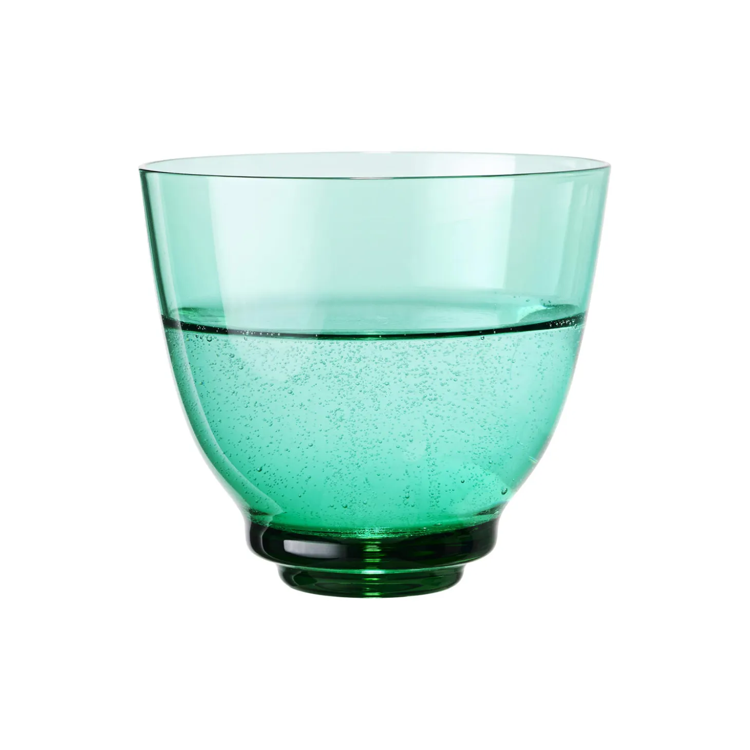 Flow vannglass, smaragdgrønn