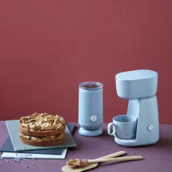 FOODIE single cup kaffemaskin, lys blå