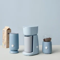 FOODIE single cup kaffemaskin, lys blå