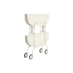 GASTONE vogn, white mat
