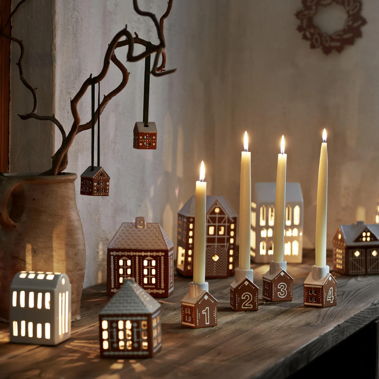 Gingerbread Juleoppheng 2 stk.