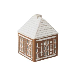 Gingerbread lyshus, brun