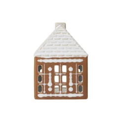 Gingerbread lyshus, brun