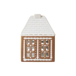 Gingerbread lyshus, brun