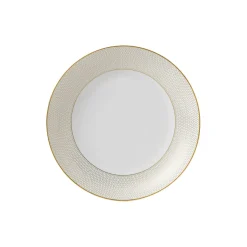 Gio Gold pastaskål Ø 24 cm, hvit/gull