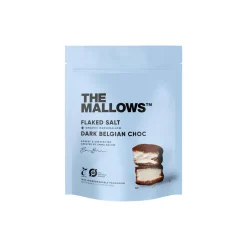 Gourmet marshmallows, flaked salted