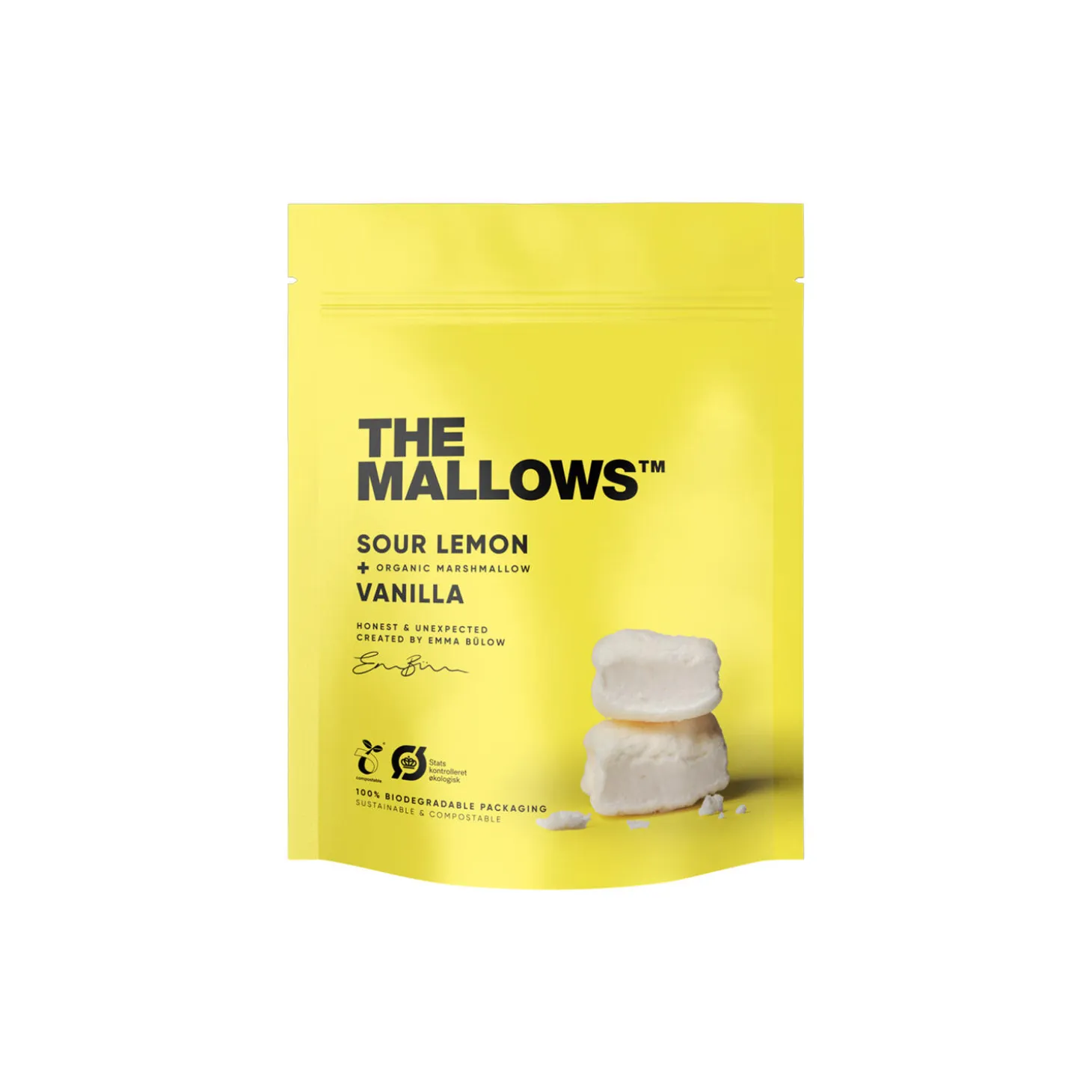 Gourmet marshmallows, sour lemon & vanilla