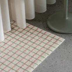 Grid Lime Candycane Dørmatte