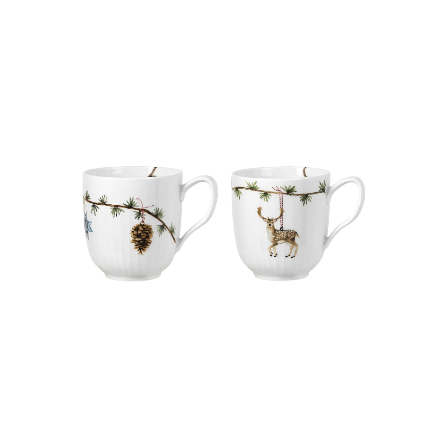 Hammershøi Christmas Mugs 2020 & 2021 set