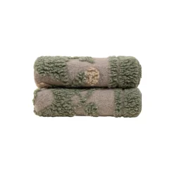 Harmony Boiled Wool pledd, green