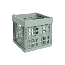 HAY Colour Crate Cube, sage green