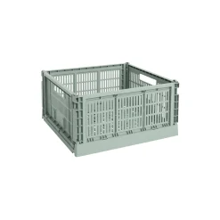 HAY Colour Crate Large Square, sage green