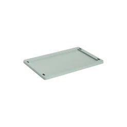 HAY Colour Crate Lid Plastic Small, sage green