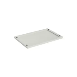 HAY Colour Crate Lid Plastic Small, grey