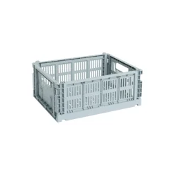 HAY Colour Crate Medium, dusty blue