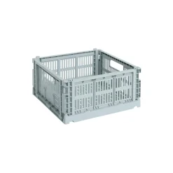 HAY Colour Crate Medium Square, dusty blue