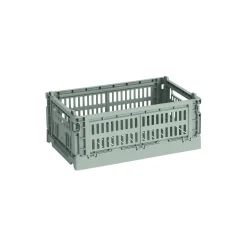 HAY Colour Crate Small, sage green