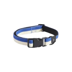 HAY Dogs Halsbånd Flat, blue/off-white