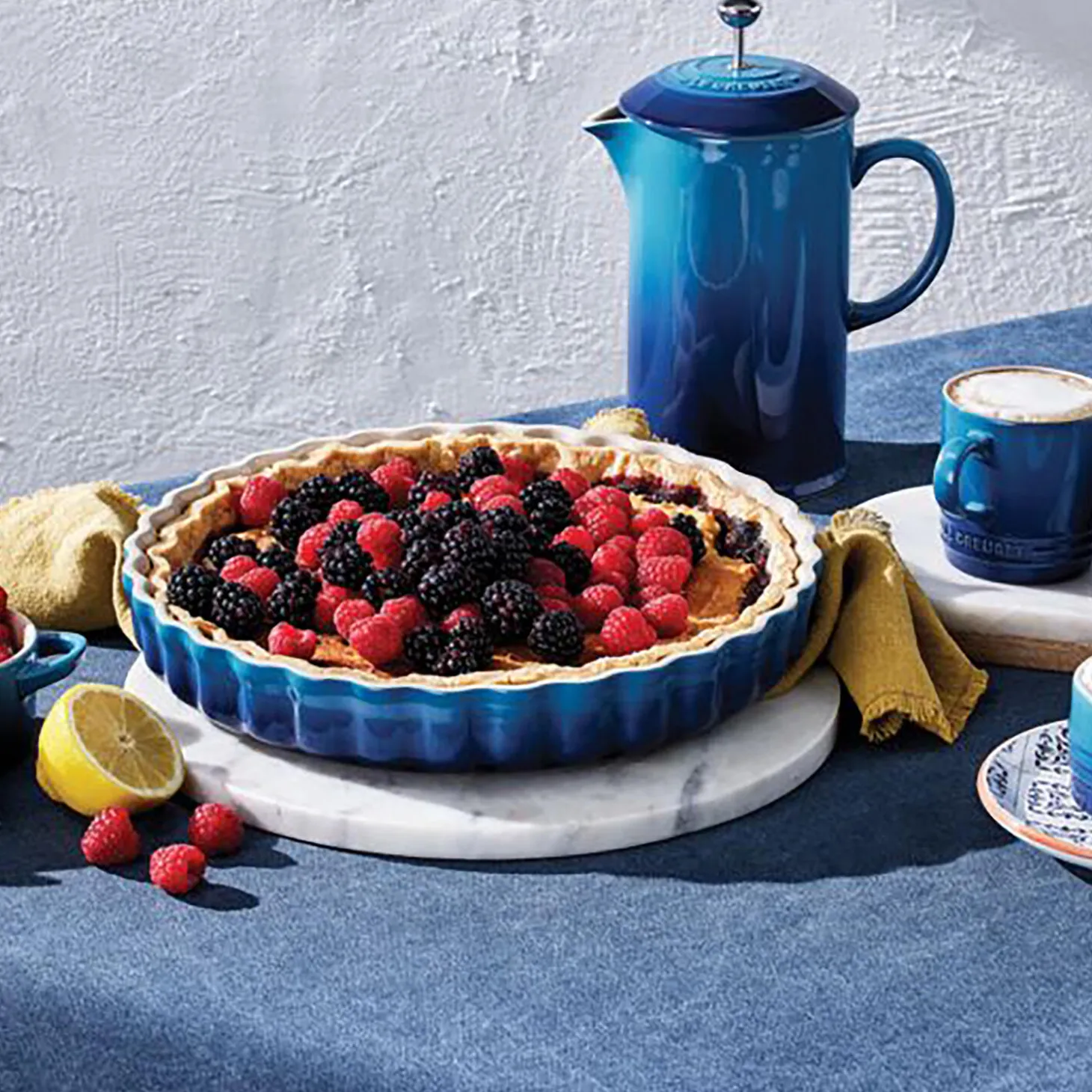 Heritage paiform, azure blue
