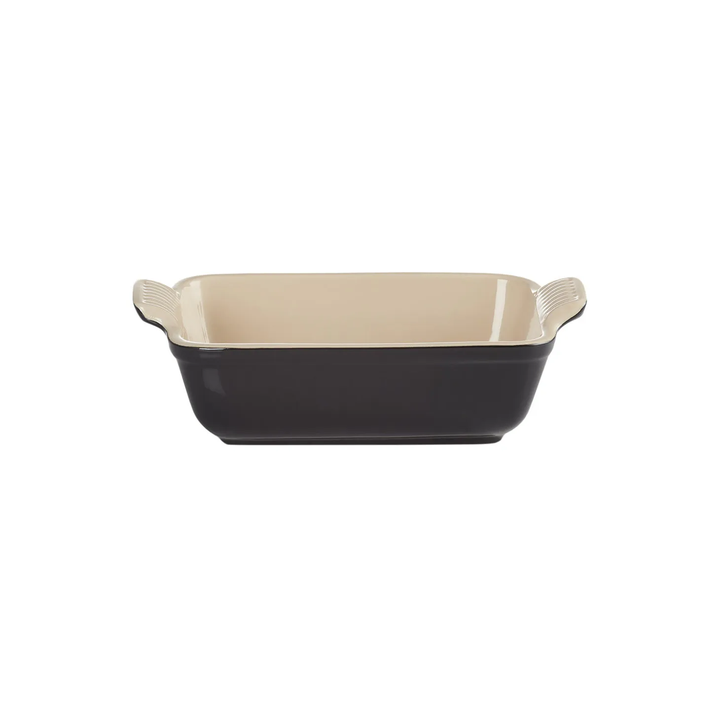 Heritage rektangulært fat 19 cm, black