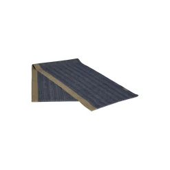Herringbone bordløper, dyp blå