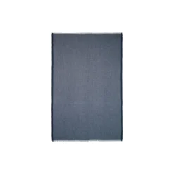Herringbone pledd, dark blue/grey