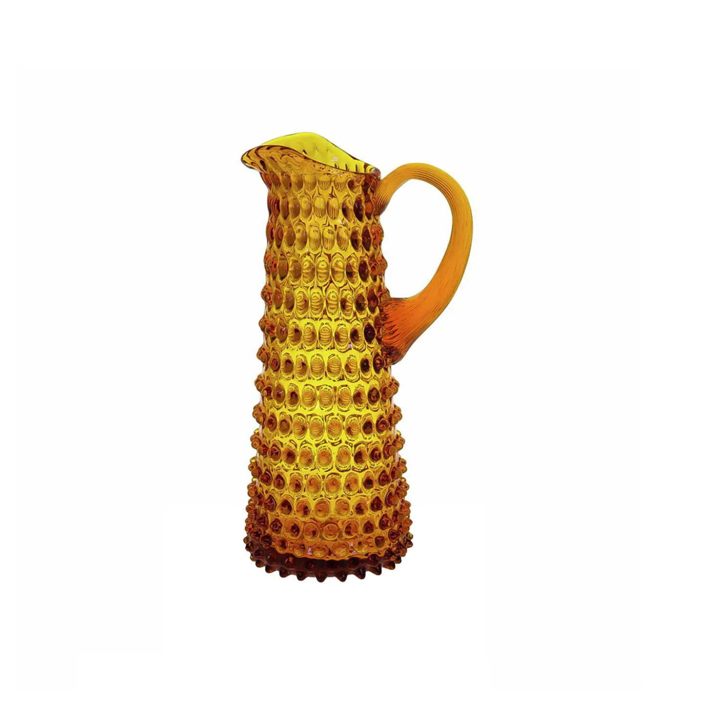 Hobnail Mugge 1 l, amber