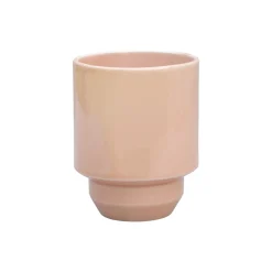 Hoff GLAZED Ø 21 cm potte, quartz rose