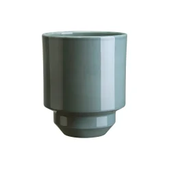 Hoff GLAZED potte, misty blue