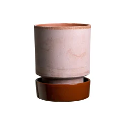 Hoff GLAZED underfat, rusty red