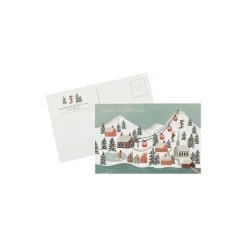 Holiday Snow Scene kort