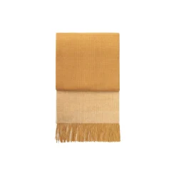 Horizon pledd, yellow ocher