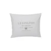 Hotel Five Star brodert putetrekk, beige/white