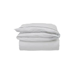 Hotel Percale dynetrekk, hvit/blå