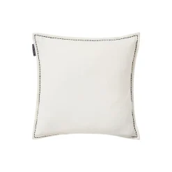 House Velvet Pillow Cover, white multi