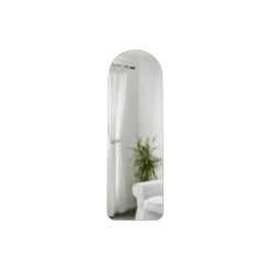 HUBBA ARCHED LEANING & WALL speil, brass