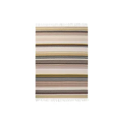 HUMBERT pledd, beige multicolor