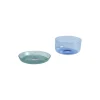 2-i-1 serveringssett, light blue/aqua