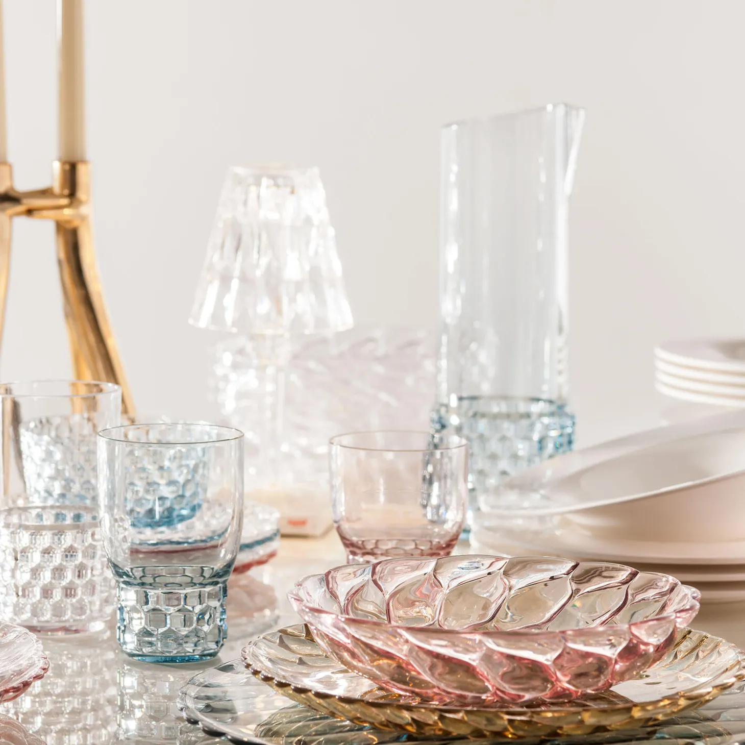 JELLIES FAMILY LONG DRINK glass, crystal