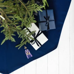 Juletreteppe med hellige tre konger, midnattblå