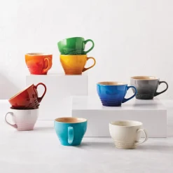 Jumbo kaffekopp, azure blue