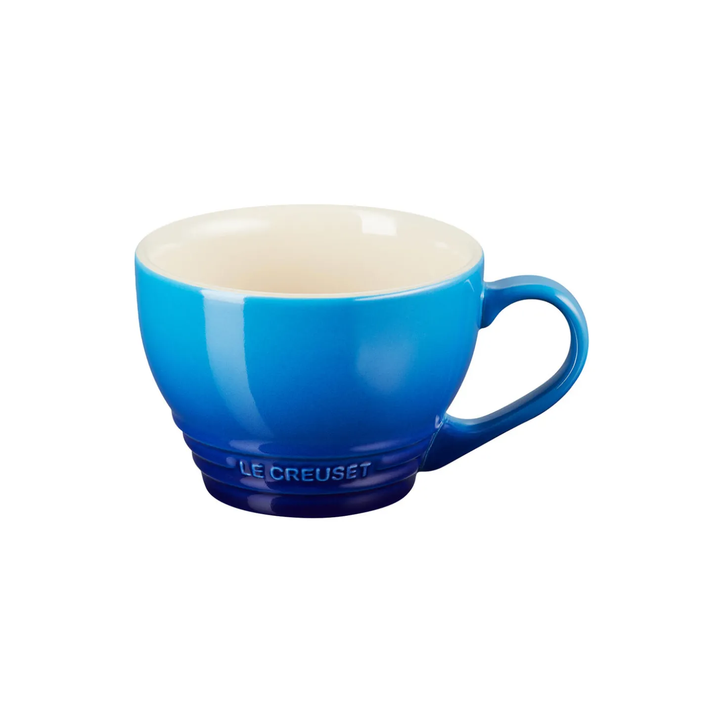 Jumbo kaffekopp, azure blue