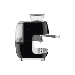 Kaffetrakter med kvern, shiny black