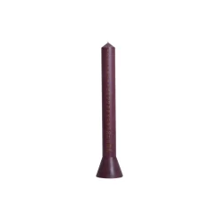Kalenderlys Hyggelyset, wine/gold