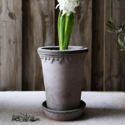 Københavner RAW Tall Ø 14 cm potte, grey
