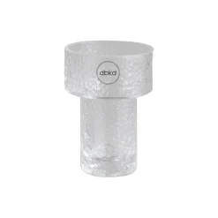 KEEPER structure vase small, clear